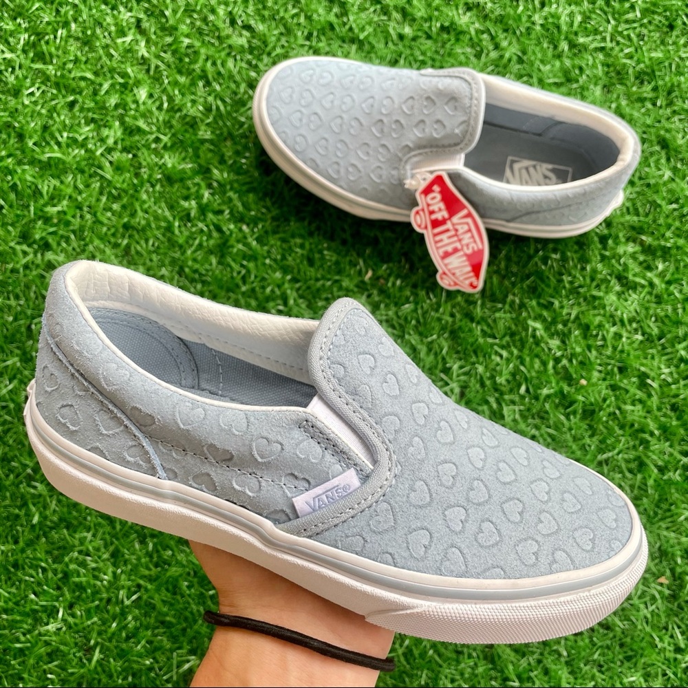 Vans Classic Slip On Hearts - Picture 1 of 7